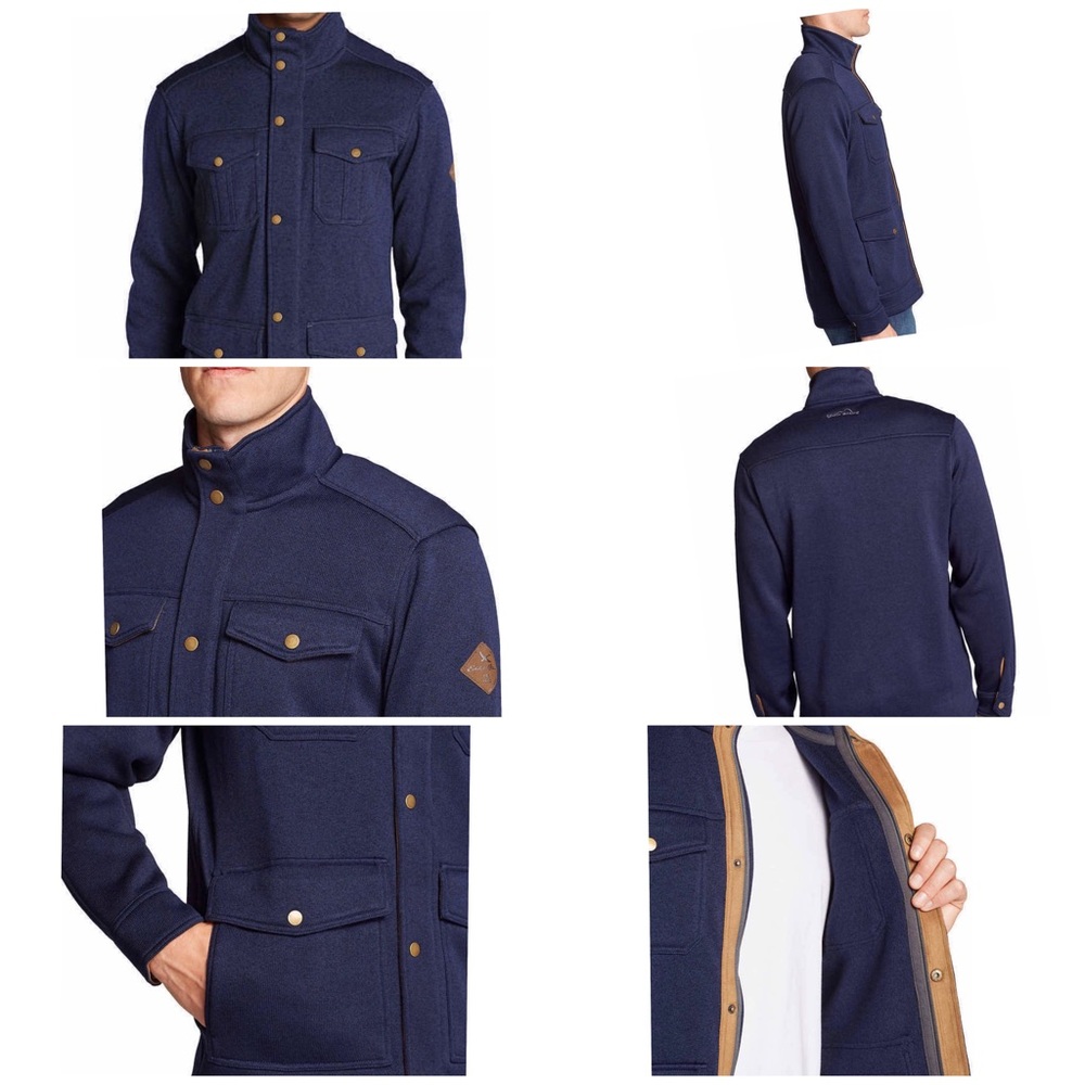 Eddie Bauer Men's Radiator Field Jacket-Dark Blue